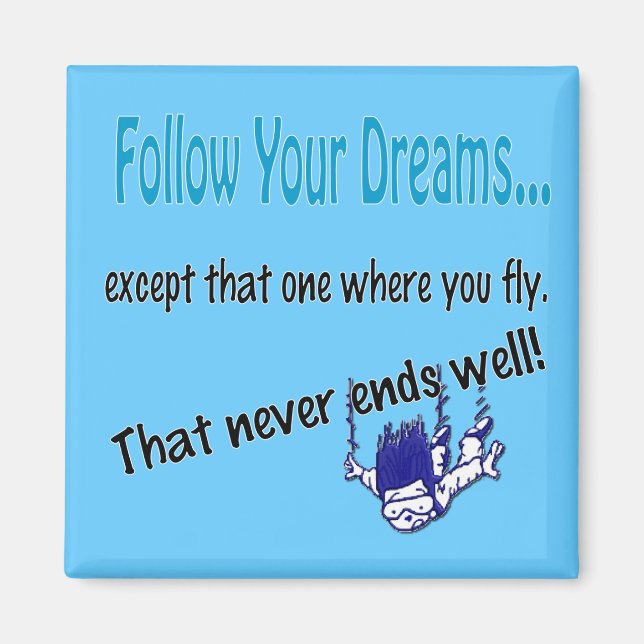 Humourous Funny Magnet Locker Magnet (Front)