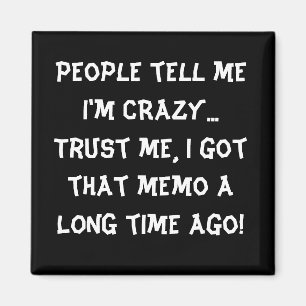 Humourous Funny Magnet Locker Magnet