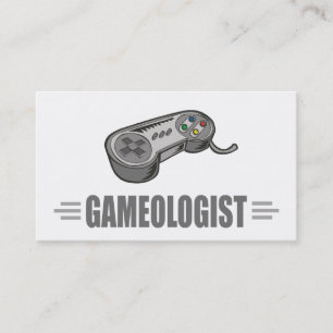 Humourous Gaming Business Card