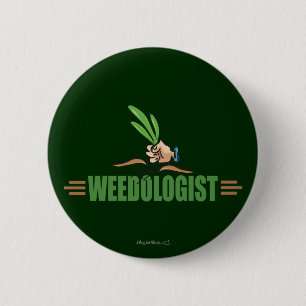 Humourous Gardening 6 Cm Round Badge
