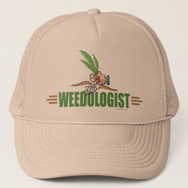 Humourous Gardening Trucker Hat (Front)