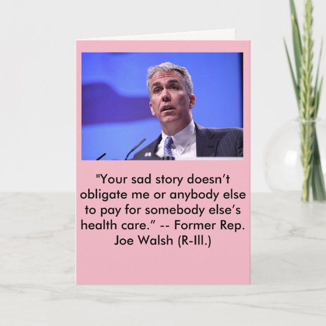 Humourous Get Well Card (Front)