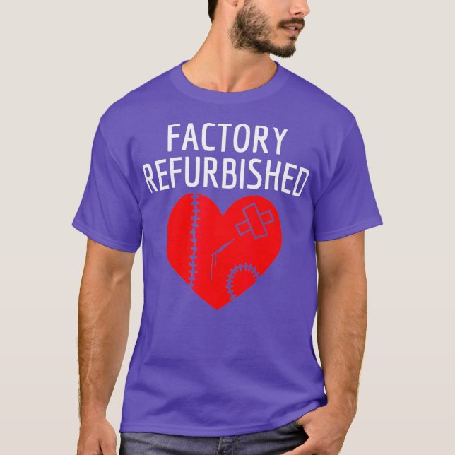 Humourous Gift For Open Heart Surgery Patient T-Shirt (Front)