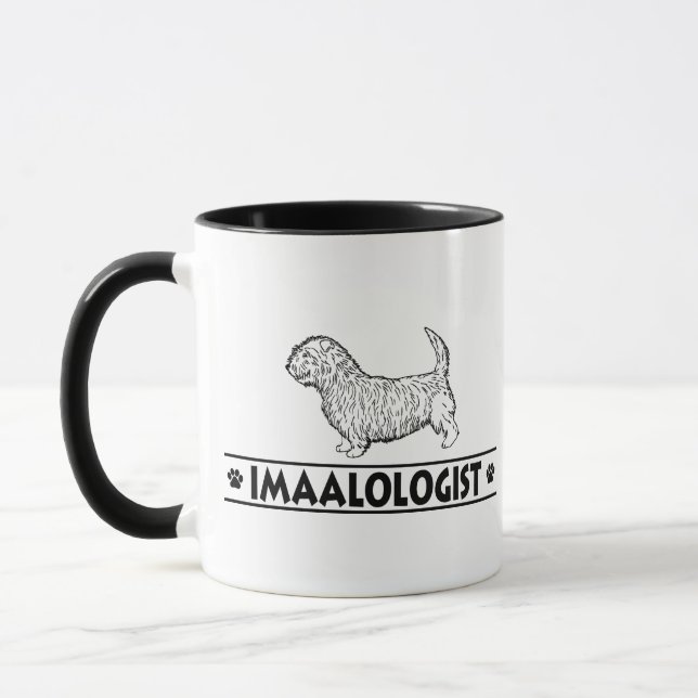 Humourous Glen of Imaal Terrier Mug (Left)