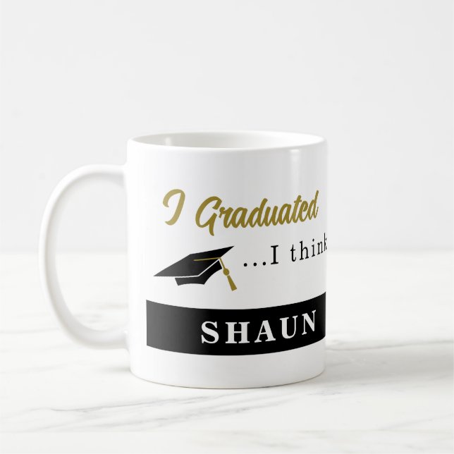 Humourous Graduation Mug (Left)