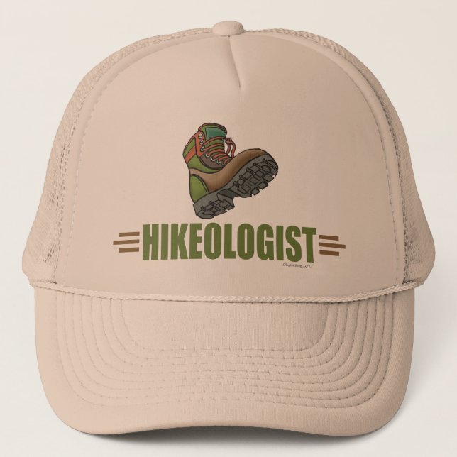 Humourous Hiking Trucker Hat (Front)