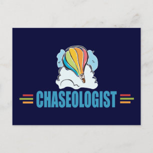 Humourous Hot Air Ballooning Postcard
