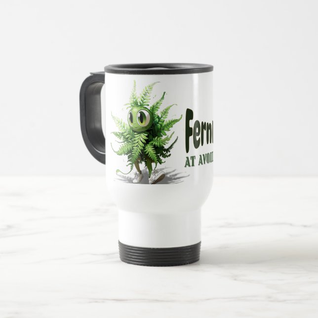 Humourous Introvert Plant Lover Mug (Front Left)