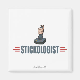 Humourous Joystick Gaming Magnet