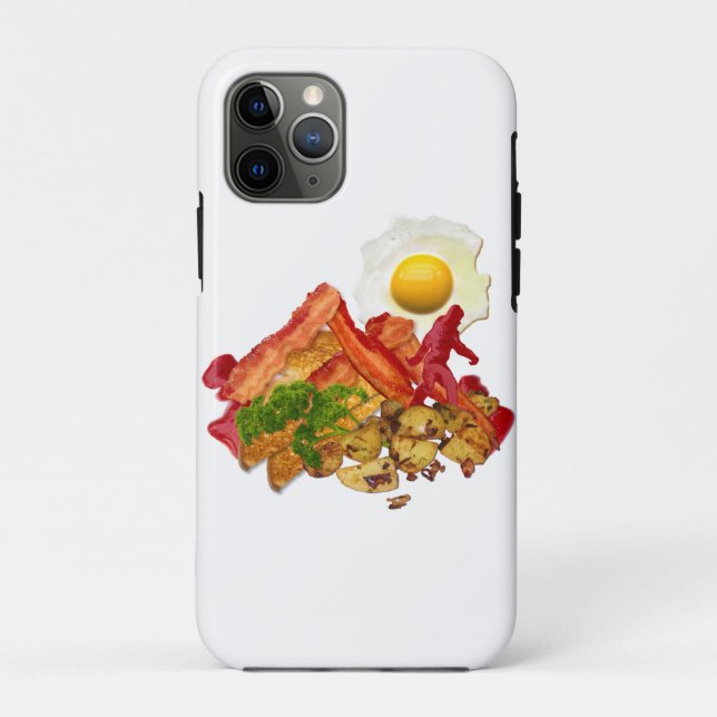 Humourous Ketchup Gone Squatchin for Bacon Case-Mate iPhone Case (Back)