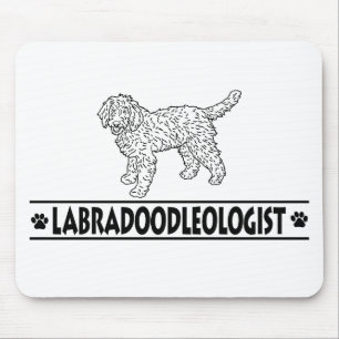 Humourous Labradoodle Mouse Mat