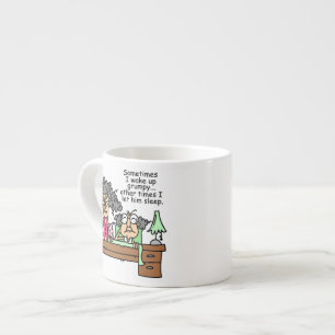 Humourous Let Grumpy Sleep Espresso Cup