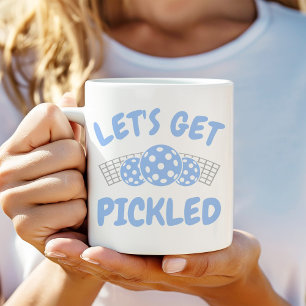 Humourous Let's Get Pickled  Coffee Mug