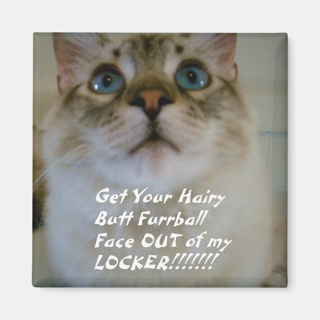 humourous Locker Magnet (Front)
