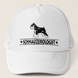 Humourous Miniature Schnauzer Trucker Hat