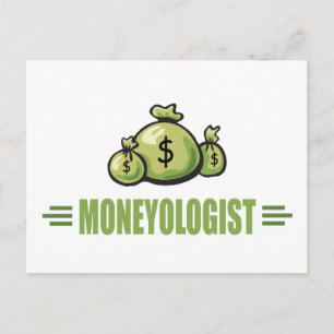 Humourous Money Postcard