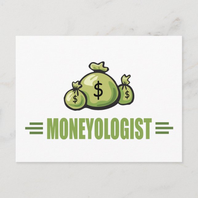 Humourous Money Postcard (Front)