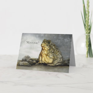 Humourous Mr. Toad Birthday Card