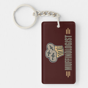 Humourous Muffins Key Ring