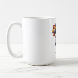 Humourous Nana Bday Party Balloon Art Coffee Mug