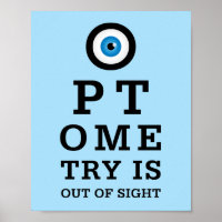 Humourous Optometry Out of Sight