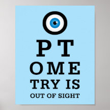 Humourous Optometry Out of Sight