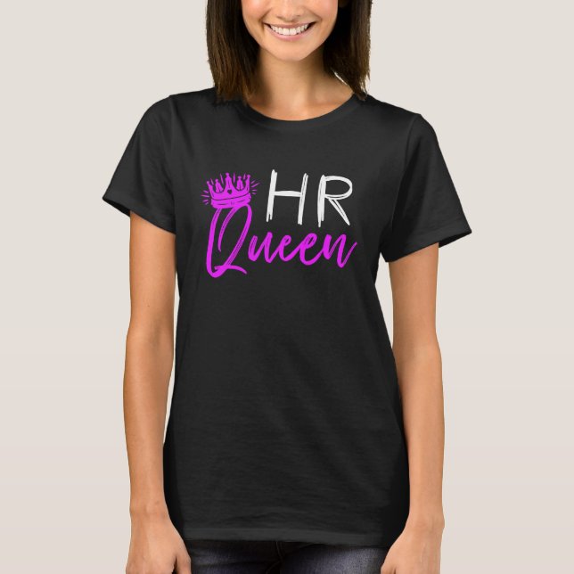 Humourous Organisation People Recruitment Expert W T-Shirt (Front)