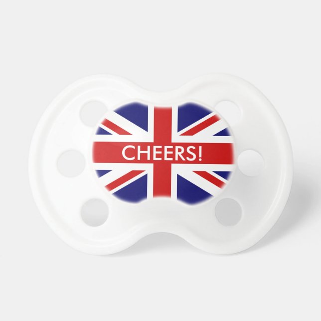 Humourous Pacifier / Dummy for english baby (Front)