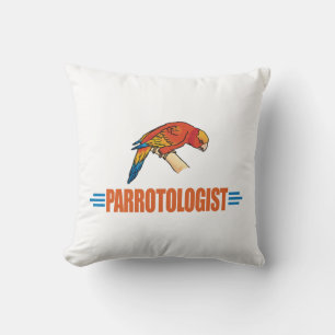 Humourous Parrot Lover Cushion