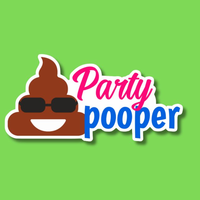 Humourous Party Pooper Waterproof (Creator Uploaded)