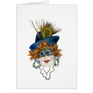 Humourous Peacock Lady Out of Order