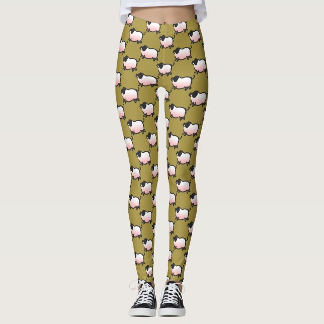 Humourous Pig Year 2019 Choose Colour 4 Leggings (Front)