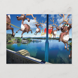 Humourous Post Cards of Santa’s Pilgrimage