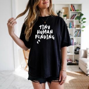 Humourous pregnancy fingerprint white T-Shirt