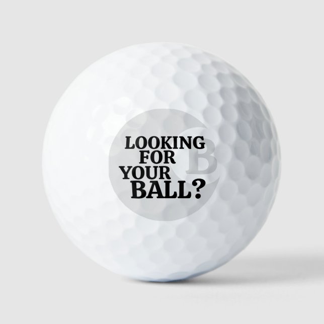 Humourous Question Lost Golf Balls (Front)