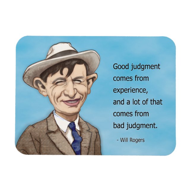 Humourous Quote Magnet (Horizontal)