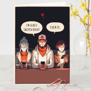 Humourous Quote Online Dating Funny Valentines Day Card