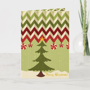 Humourous Retro Look For Christmas Holiday Card
