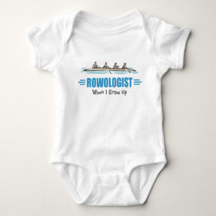 Humourous Rowing Baby Bodysuit