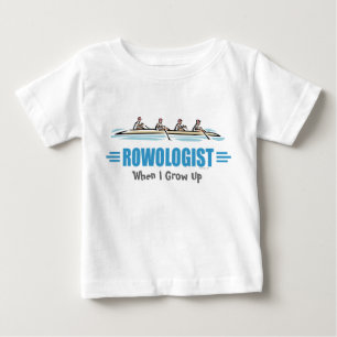Humourous Rowing Baby T-Shirt