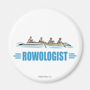 Humourous Rowing Magnet