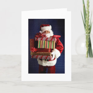 Humourous Santa Claus Greeting Card
