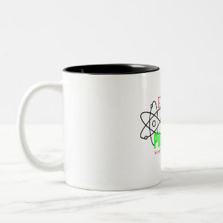 Humourous Science Nuclear Plutonium T-shirt funny Two-Tone Coffee Mug