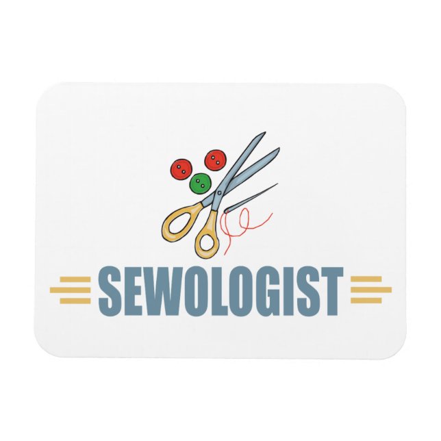 Humourous Sewing Magnet (Horizontal)