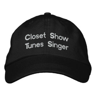 Humourous Show Tunes Embroidered Hat