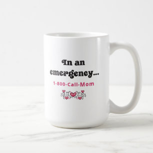 Humourous Simple Call Mum Coffee Mug