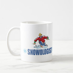 Humourous Snow Skiing Coffee Mug