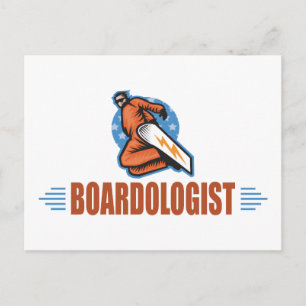 Humourous Snowboarder Fun Snowboarding Winter Spor Postcard