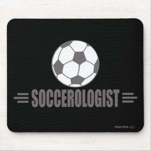 Humourous Soccer Mouse Mat