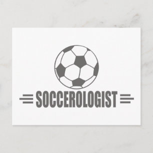 Humourous Soccer Postcard